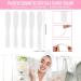 10 Pcs Disposable Cosmetic Spatulas - White Face Mask Applicator Set - Buy Online on GoSupps.com