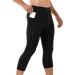 Roadbox Men's 3/4 One Leg Compression Pants - 2 Pack, Black/Gary, Large - Buy Online on GoSupps.com