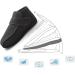 Adjustable Diabetic Slippers for Swollen Feet - Red (26.5cm) - Buy Online on GoSupps.com