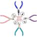 4.5 Jewelry Making Pliers Set - Needle Nose, Round Nose, Wire Cutters, Bent Nose - DIY Precision Tool Set - Buy Online on GoSupps.com