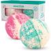 Bubbly Belle Essentials 13oz Bath Bombs Pack of 2 - Indulge & Mellow - Buy Online on GoSupps.com