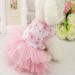 Yekeyi Princess Dress for Rabbits & Pets Cute Tutu Costume in Blume/Pink | Perfect for Spring & Summer - Buy Online on GoSupps.com