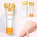 Buy Natural Orange Exfoliating Gel Scrub for Face & Body | Deep Cleansing & Moisturizing (50g) - International Shipping Available - Buy Online on GoSupps.com