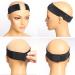 Elastic Non-Slip Wig Grip Headband - Thinner Velvet Band for Women's Wig and Scarf (2 Pack Black) - Buy Online on GoSupps.com