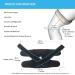 Knee Brace (Blue) with Side Stabilizers & Patella Gel Pads - Ultimate Knee Support for Pain Relief in Sports Workout Arthritis ACL & Joint Pain for Men & Women - Buy Online on GoSupps.com