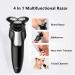 SID Electric Razor For Men 4 IN1 IPX7 Waterproof 4D Shaving Electric shaves (black) - Buy Online on GoSupps.com