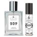 BC Perfume 509 Spray + Body Oil Set Impression of Guiltiness Men Travel Size Refillable Bottle Long Lasting Blend Sample For Men / 10ml+50ml