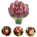 Amosfun Fake Vegetable household Rose wedding shop display artichoke vegetable props silk flower fake fake vegetables decorations wedding ornaments artificial artificial vegetable - Buy Online on GoSupps.com