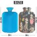 Cute Sloth Flower Heat Bottle 2L | Hand-Foot Warmers Pain Relief & Cold Therapy | Eco-Friendly PVC Bag - Buy Online on GoSupps.com