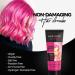 Buy Semi-Permanent Hair Dye - Intense Color Easy Application 100% Vegan & Cruelty-Free | Hair Juice by Hair Dope (Fab Fuchsia Mula Green Icy) - Lasts Up to 8 Washes - Buy Online on GoSupps.com