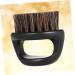 Minkissy Beard Care Brush | Wild Boar Bristle Shaving & Styling Brush for Men - Portable Beard Comb & Glass Brush - Buy Online on GoSupps.com