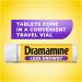 Dramamine Motion Sickness Less Drowsy Travel Vial 8 Count - Fast Relief Formula - Buy Online on GoSupps.com