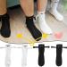 Novelty Magnetic Suction 3D Doll Couple Socks | Funny Holding Hands Design | Breathable Cotton | 1 Pair White - Buy Online on GoSupps.com