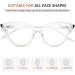 Cat-eye Style Ladies Reading Glasses - 1.75 Diopters | Eyekepper - Buy Online on GoSupps.com