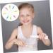 Minkissy 8st Small Crocodile Children's Toothbrush Set - Transparent Bent Design for Kids | International Shipping Available - Buy Online on GoSupps.com
