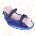 GLEAVI Square Toe Sandals for Women - Ankle Braces for Broken Feet - Foot Protective Shoes for Fracture Care - Blue - Buy Online on GoSupps.com