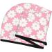 Ultra-Soft Camellia Pattern Dry Hair Cap for Women Quick-Dry Super Absorbent Perfect for Long & Thick Hair - Buy Online on GoSupps.com