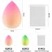 4 Pieces of Makeup Sponges 1 Piece of Non-woven Bag Beauty Sponge Flawless Makeup Set Soft and Skin-Friendly Gradient Sponge Suitable for Makeup and Beauty - Buy Online on GoSupps.com