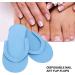 Yeyat Hotel Disposable Slippers 12 Pairs - Blue Spa & Travel Flip-Flops - Buy Online on GoSupps.com
