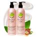 Essence of Argan Renewing Hair Care Products Infused with 100% Pure Moroccan Organic Argan Oil - Volumizes Nourishes Your Hair - All Hair Types (Shampoo & Conditioner Set)