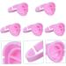Healeved Anneaux Pigmentaires 100 Pi ces Taille Moyenne Support De Pigment Pour Extensions De Cils Professionnels Utilisation Maquillage Precision T ches rose - Buy Online on GoSupps.com