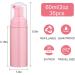 35 pcs 2oz Foam Soap Dispensers - Mini Plastic Travel Bottles with Pump for Hand Sanitizer, Shampoo, Castile Liquid - Pink - Buy Online on GoSupps.com