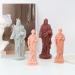 NUOBESTY 5pcs DIY Mold for Candle Votive Candles Scented DIY Supplies Jesus Craft Mold Molds for Candle Making Flower Stickers Jesus Candle Molds Hand Mold White Suite 3D Soap Silica Gel Whitex5pcs 13.5x5cmx5pcs - Buy Online on GoSupps.com