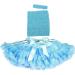 4pcs Crochet Tube Top & Tutu Set for Infant Dress - Turquoise 15x15cm - Buy Online on GoSupps.com
