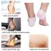 Silicone Gel Heel Cushion 3 Pairs for Plantar Fasciitis & Heel Pain Relief | Healing Pads for Cracked Heels - Unisex - Buy Online on GoSupps.com