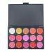Phantomsky 15 Colors Cream Lip Gloss Makeup Palette - Durable Natural Contouring Kit & Blush Pallet for Flawless Makeup | International Shipping Available - Buy Online on GoSupps.com