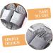 FRCOLOR 2 Pairs Massage Slippers for Men Women Slippers for Hotel Relax Slippers Spa Slippers Tub Massage Shoes Man PVC 27.00X11.00X5.00CMx2pcs Grey X 2 Pieces - Buy Online on GoSupps.com