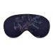 Gemini Zodiac Constellation Sleep Mask Eye Cover for Sleeping Blindfold with Adjustable Strap Blocks Light Night Travel Nap for Men Women