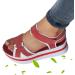 Shop Women's Casual Plateau Sandals - Open Toe Adjustable Straps Pink | Perfect for Beach & Hiking - EU Size 39 - Buy Online on GoSupps.com