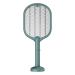Fly Racket | 3000 V Electric Indoor Insect UV Light Inhaled Photocatalyst UV Fly Trap Light 2 in 1 with Safety Mesh 3 Layers for Bedroom Cyhamsis (Green)