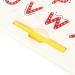 Magnetic Alphabet Sign Board - Educational ABC Letters Drawing Board for Kids | Preschool Gift in Red - Buy Online on GoSupps.com