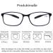 DOOViC Blue Light Filter Computer Reading Glasses for Unisex TR259-C - Matte Black 1.0x - 9 Colors Available | International Shipping - Buy Online on GoSupps.com