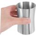 Alipis 3-St Stainless Steel Mundwater Cup - Rust-Free Makeup Brush & Toothbrush Holder | Travel-Friendly Bathroom Storage - Buy Online on GoSupps.com