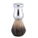 Badger hair shaving brush natural hair brush made of real badger hair for a skin-friendly silver plastic handle brush shaving accessories