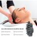 Scalp Massager & Shampoo Brush - Portable Silicone Hair Washer for Growth & Relaxation | Dark Gray - Buy Online on GoSupps.com