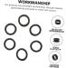 IPLUSMILE Scissor Finger Rings - 18 Pack Silicone Finger Protection for Hairdressing - Adjustable Rubber Ring Accessories for Shears - Black - Buy Online on GoSupps.com