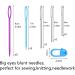 24pcs Yarn Needle Tapestry Needles with Stitch Markers - Big Eye Blunt Knitting Needles for Knitting & Crocheting - Buy Online on GoSupps.com