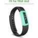 AWINNER Case for Fitbit Alta Shock-Proof and Shatter-Resistant Protective Band Cover Case for Fitbit Alta Smart Watch (Black Blue Cyan) - Buy Online on GoSupps.com