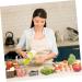 Hohopeti 3pcs Egg Storage Box Eggs Refrigerator Egg Storage Racks Plastic Egg Racks Egg Holder Tray Household - Buy Online on GoSupps.com