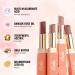 Oulac Lipsticks Set for Women - Orange Lipstick Kit Creamy Texture Hydrating Lip Vegan&Gluten-free Include Sensual Glow Satin Lipstick and Metallic Shine Lipstick (SG04+SG05+PG04) - Buy Online on GoSupps.com