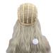 Shop Long Gold Wavy Cosplay Wig for Women - Brazilian Synthetic Hair 60s 70s 80s Styles - Buy Online on GoSupps.com
