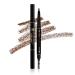 Eyebrow pencil eyebrow Eyebrow Retractable Definer Pencil eyebrow stylist shape and fill eyebrow pencil professional eye makeup (04 Light Brown)
