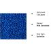 Coloured Milk Chocolate Beans - 30g or 100g - Cake Cupcake & Cookie Decoration Sprinkles (Royal Blue 100g) Royal Blue 100g - Buy Online on GoSupps.com