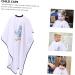Angoily Children's Haircut Shawl Child Barber Cape Child Cape Kids Haircut Cape Toddler Apron Kids Formal Dress Home Haircut Cape Salon Cape White Baby Gown Polyester Major - Buy Online on GoSupps.com