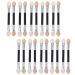 Balacoo 30pcs Eye Shadow Stick Disposable Makeup Sponge Face Sponge for Makeup Dual-ended Eye Stick