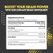 UTOYA Nootropics Brain Support Supplement - Brain Supplements for Memory and Focus Mental Clarity Cognitive Support - Unflavored/Vegan/Gluten Free Brain Health Supplements for Adults - 90 Capsules - Buy Online on GoSupps.com